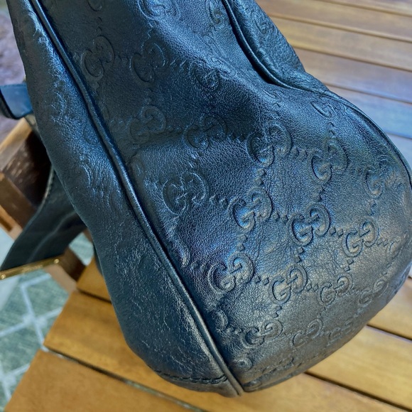 Gucci Guccissma (authentic)Black hobo - Picture 15 of 16